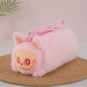 Labubu plush storage pencil case
